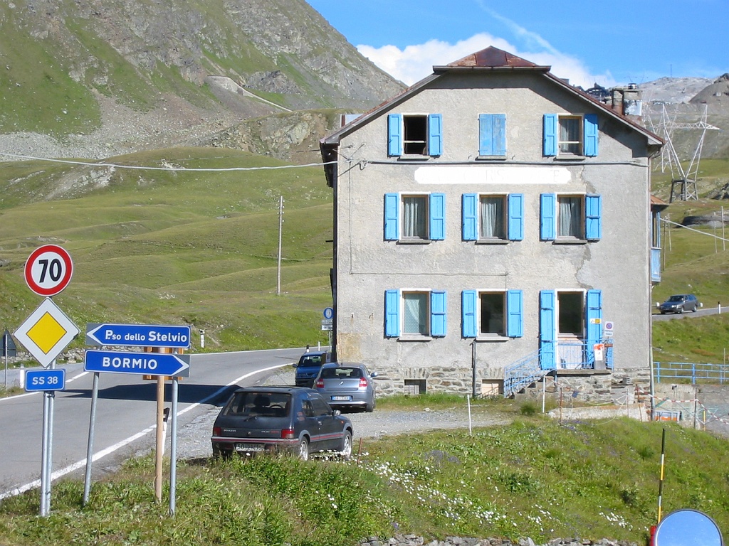 IMG_1851.JPG - Vi er på vei ned fra  Passo dello Stelvio .